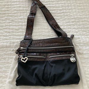 Brighton Microfiber Cross Body Purse
